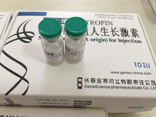 JINTROPIN 100IU Brand: China, GenSci Active substance: Somatropin Strength: 100iu Packaging: (10 x 10iu Vials) Kit