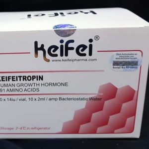 KEIFEITROPIN 140IU Brand: Keifei Pharma Active substance: Somatropin Strength: 14iu Packaging: 14iu x 10 Vials per Kit