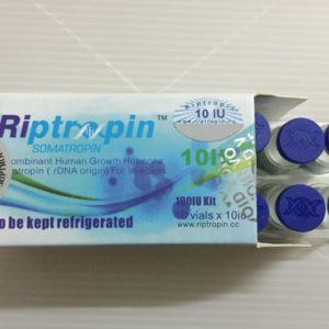 RIPTROPIN 100IU Brand: Riptropin Active substance: Somatropin Strength: 10iu Packaging: (10 x 10iu vials) Kit